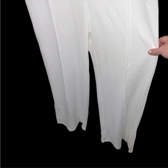 Fashion Nova White Laced Mock Neck Jumpsuit: Size 2X - Picture 5 of 9